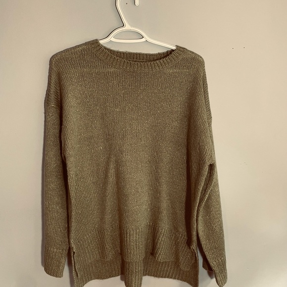 Comfy pullover in olive green from New Look, size L - Picture 1 of 4